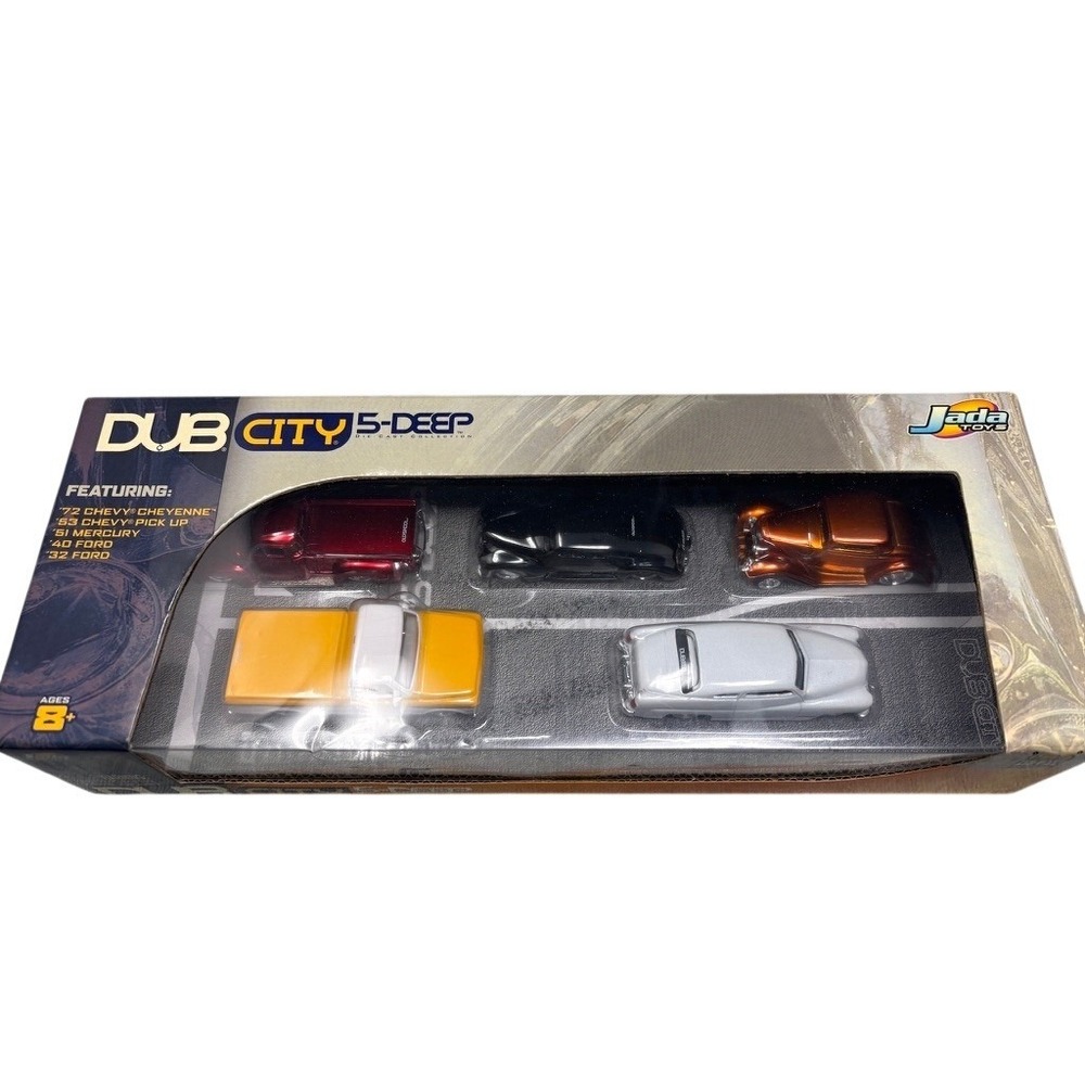 Jada Toys Dub City 5-Deep Die Cast Collection Colorado Customs 5 Car Set 15007